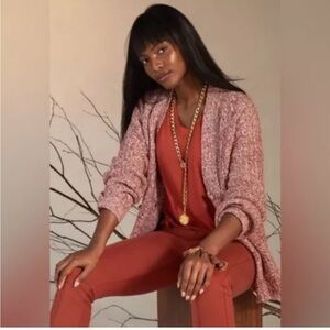 Cabi marked rust cardigan.